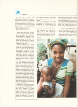 BLJ Gambia - UNICEF - pojednání  spojených národů