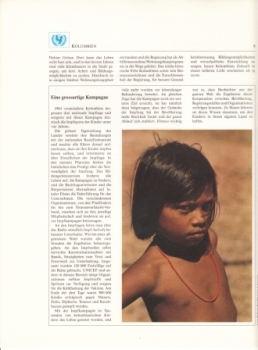 CO Kolumbie - UNICEF - pojednání  spojených národů