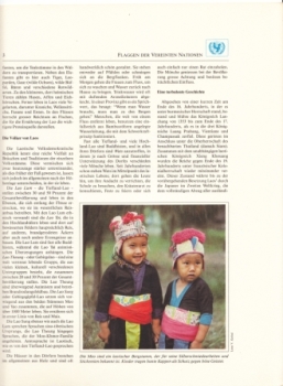 LAO - Laoská lidově demokratická republika - UNICEF - pojednání  spojených národů