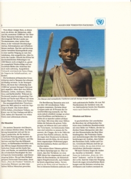 T Tanzanie - UNICEF - pojednání  spojených národů