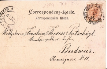 Hlavní město Praha 1897 95 001 ●