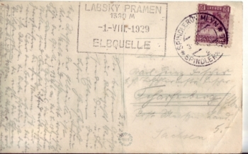 Krkonoše - Pramen Labe 1929 95 001 ●
