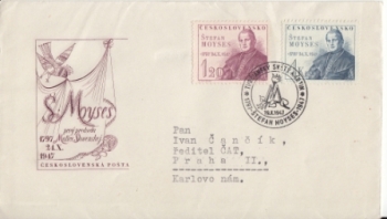 FDC 460 / 461 - M 6 / 47 - 165 ● - 1947