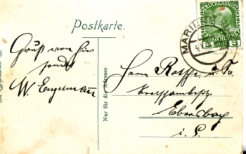 Mariánské Lázně 1910 95 002 ●