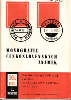 CZ MONOGRAFIE - 16. díl - I. svazek - bez černotisku