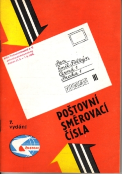 CZ Poštovní směrovací čísla - 7. vydání - 1985