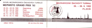 SA 92 / 003 - SA 92 / 004 ** - 1992