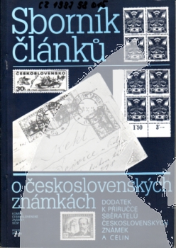CZ Sborník článků o československých známkách - 1987 / blau