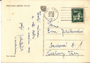 Rajecké Teplice - SK 1963 95 001 ●