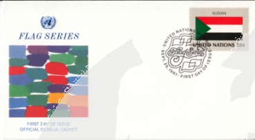 OSN New York FDC 0373 / 0388 - přítisk "GENEVA" ● - 1981