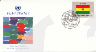 OSN New York FDC 0373 / 0388 - přítisk "GENEVA" ● - 1981