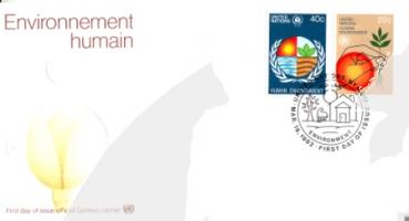 OSN New York FDC 0394 / 0395 ● - 1982