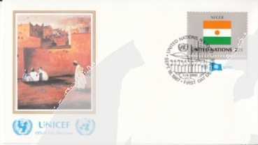 OSN New York FDC 0524 / 0539 ● - 1987