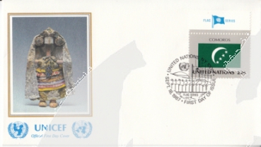 UNO New York FDC 0524 / 0539 ● - 1987