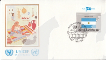 OSN New York FDC 0524 / 0539 ● - 1987