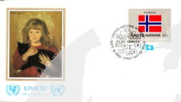 UNO New York FDC 0553 / 0568 ● - 1988