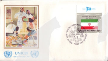 UNO New York FDC 0553 / 0568 ● - 1988