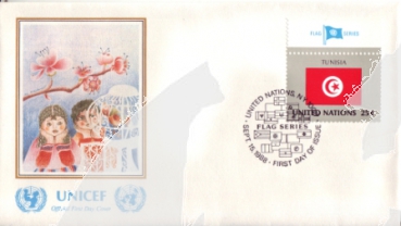 UNO New York FDC 0553 / 0568 ● - 1988