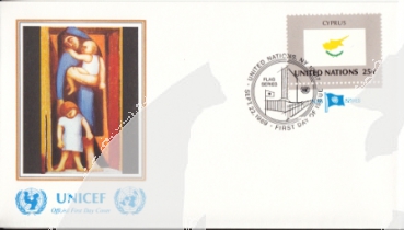 UNO New York FDC 0579 / 0594 ● - 1989