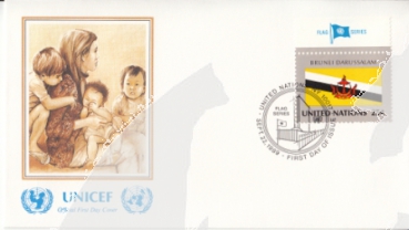 UNO New York FDC 0579 / 0594 ● - 1989