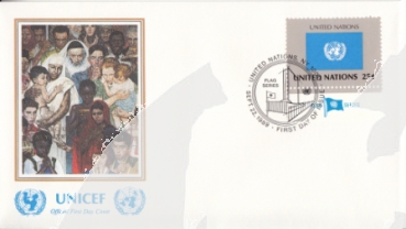 UNO New York FDC 0579 / 0594 ● - 1989