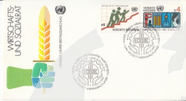 OSN Vídeň FDC 0014 / 0015 ● - 1980