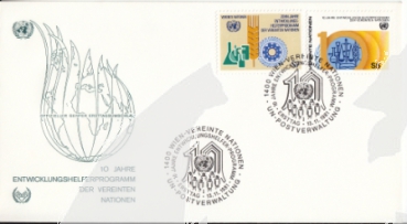 OSN Vídeň FDC 0021 / 0022 ● - 1981