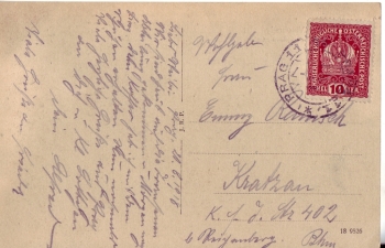 Praha 2 - Vinohrady 1918 95 001 ●