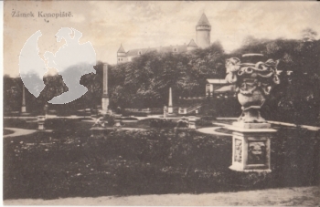 Zámek Konopiště 1926 95 001 ●