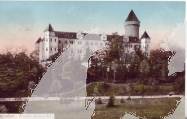 Zámek Konopiště 1913 95 001 ●