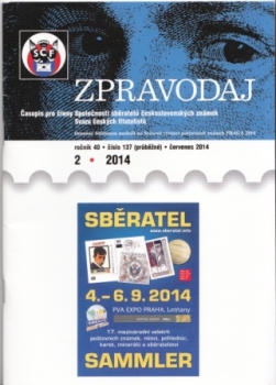 CZ ZPRAVODAJ 2014 / 1 - 4 - kompletní ročník