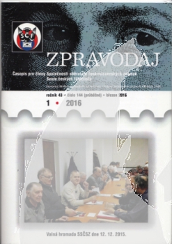 CZ ZPRAVODAJ 2016 / 1 - 4 - kompletní ročník