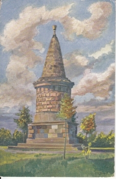 Žižkova mohyla u Přibyslavě (kresba) 1947 95 010 ●