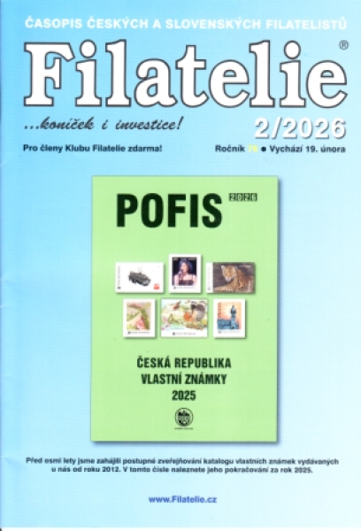 CZ Filatelie 2026 / 02