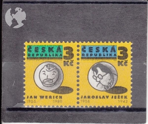 0068 + 0069 - vodorovně ** - 1995