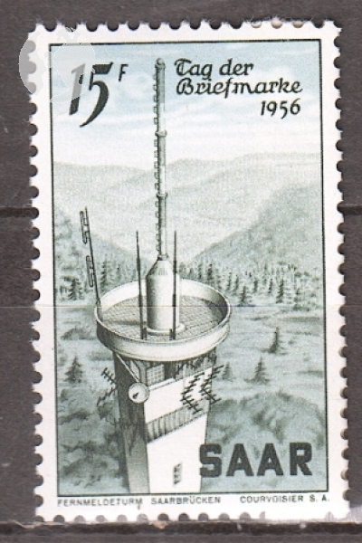 Saarland (BRD) 0369 ** - 1956