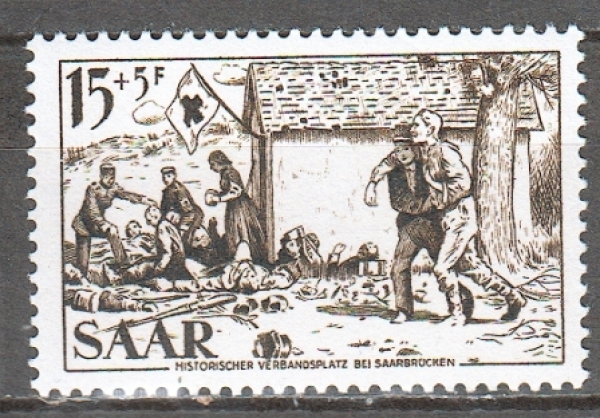 Saarland (BRD) 0370 ** - 1956