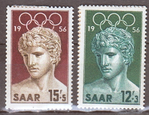 Saarland (BRD) 0371 / 0372 ** - 1952
