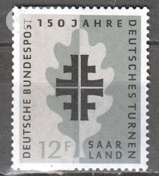 Saarland als Bundesland der BRD 0437 ** - 1958