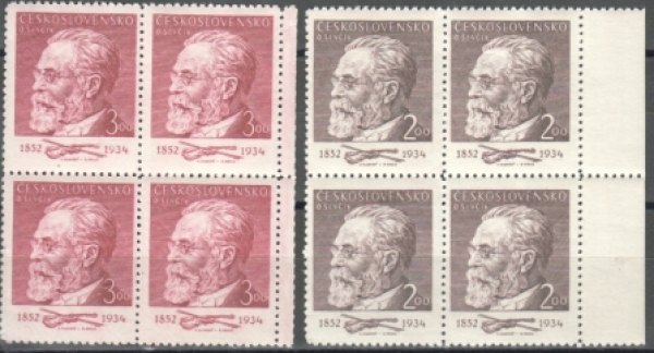 640 / 0641 Viererblock ** - 1952