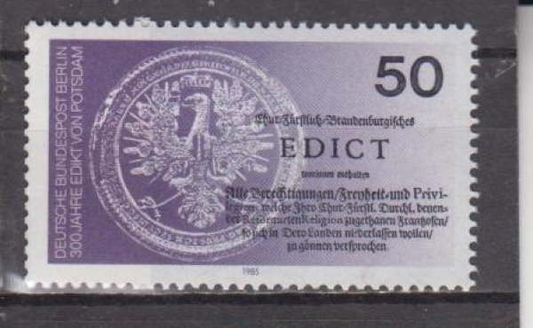 Západní Berlín 0743 ** - 1985