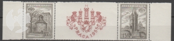 0853 A + 0854 A soutisk** - 1955