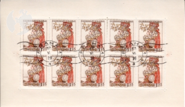 0968 / 0971 PL - 17. VI. 1959 + vlnité razítko ● - 1957