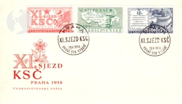 FDC 0993 / 0995 ● - 1958