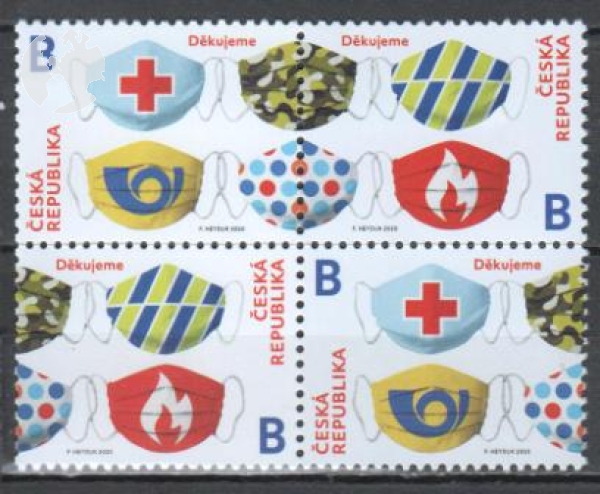 1081 + 1082 + 1082 + 1081 čtyřblok ** - 2020