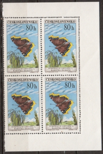 1222 čtyřblok ** 1961