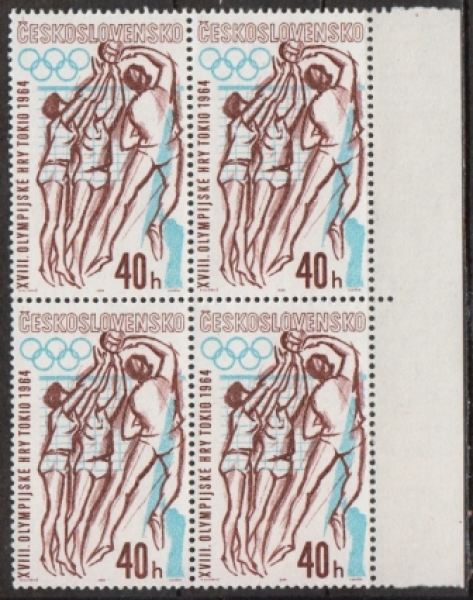 1339 čtyřblok ** - 1963