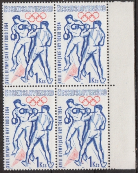 1342 čtyřblok ** - 1963