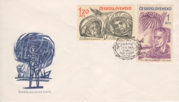 FDC 1373 + 1372 ● - 1964
