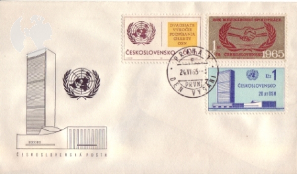 FDC 1454 / 1456 ● - 1965